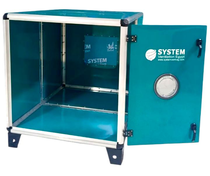 FAN SECTION AT 18-18 DOUBLE SKIN 25MM EMPTY WITHOUT FAN AND MOTOR (LENGTH 1500 MM , WIDTH 1400 MM , HEIGHT 1200 MM)